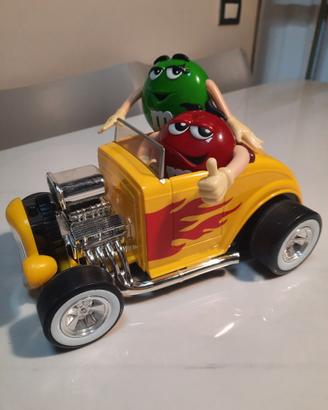 Raro Dispenser M&M's "Hot Rod" Vintage