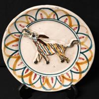 Antica Maiolica vietrese – Raro piatto anni ’30