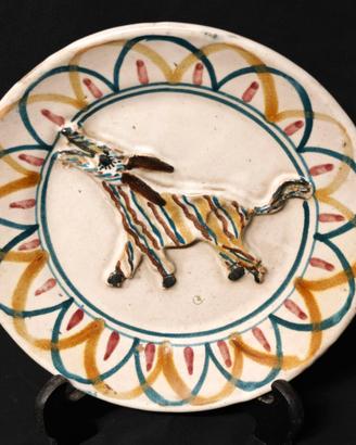 Antica Maiolica vietrese – Raro piatto anni ’30