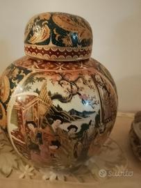 Ceramica cinese royal satsuma vintage anni 60 