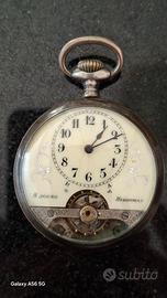 OROLOGIO DA TASCA  HEBDOMAS "8 Jours" (8 giorni)