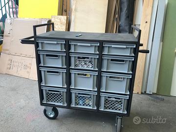 Carrello con cassetti - Vari usi