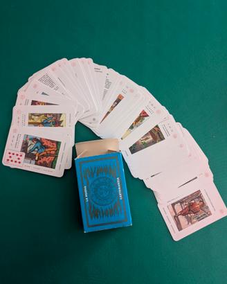 carte tarocco e da gioco, doppio uso