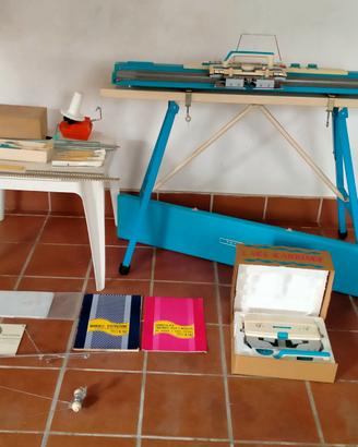 MACCHINA PER MAGLIERIA TOYOTA K747 + ACCESSORI '78