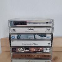 Lotto Sting - 7 musicassette 