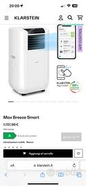 Max Breeze Smart colore nero con garazia