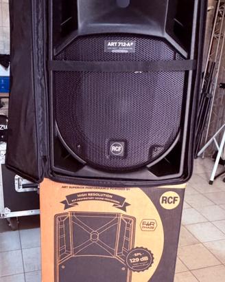 Coppia RCF ART 712-A MK4 + Case