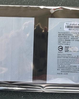 Batteria per tablet Sony Xperia Z4