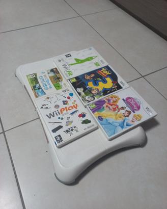 wii balance board + 5 giochi