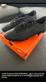 NIKE MERCURIAL NERE 40.5