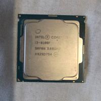 CPU Intel I3 9100f