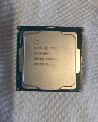 CPU Intel I3 9100f