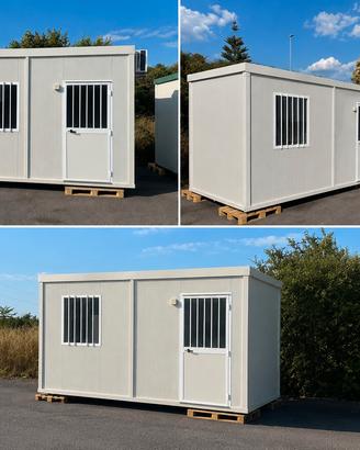 Box prefabbricati coibentati 5x2,40 m - Ufficio /