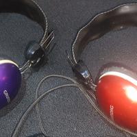 Coppia di CUFFIE GRUNDIG Colorate Stereo Vintage