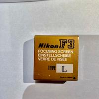 Focusing screen tipo L per Nikon F3 punto Rosso