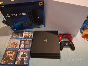 Playstation 4 Pro + 6 giochi