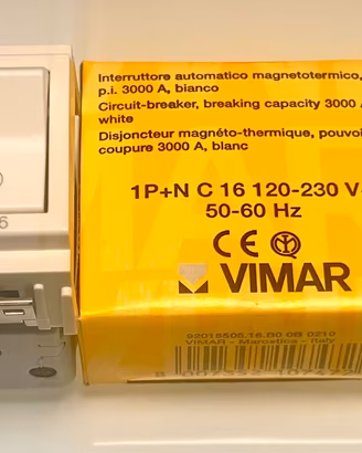 Interruttore Magnetotermico Vimar 16505.16.B