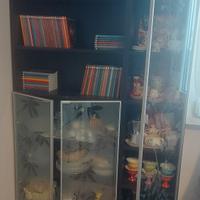Mobile ikea librerie con vetrine
