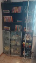 Mobile ikea librerie con vetrine