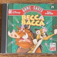 GAME SHOTS Disney n 21 BECCA BACCA cd Rom PC GAME