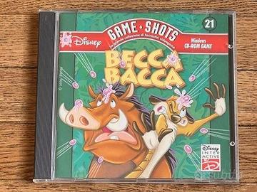 GAME SHOTS Disney n 21 BECCA BACCA cd Rom PC GAME