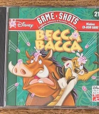 GAME SHOTS Disney n 21 BECCA BACCA cd Rom PC GAME