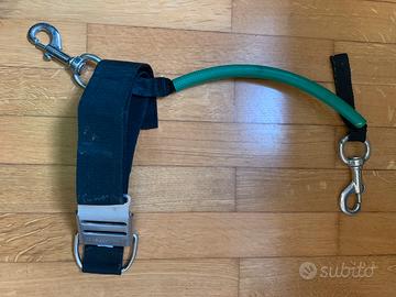 Imbrago per bombola decompressiva