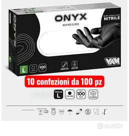 Guanti monouso 10 confezioni da 100 pezzi M/L