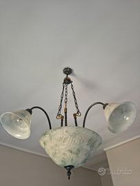 Lampadario Classico-Rustico 3 Luci