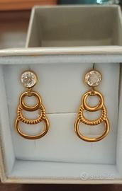 Orecchini oro giallo 750,18kt 
