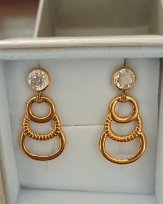 Orecchini oro giallo 750,18kt 