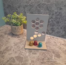 Portacapsule artigianale a forma di fiore