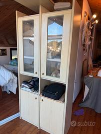 Libreria 50x215 3 moduli fronte retro