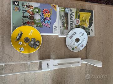 Masters e Crazy minigolf per Wii