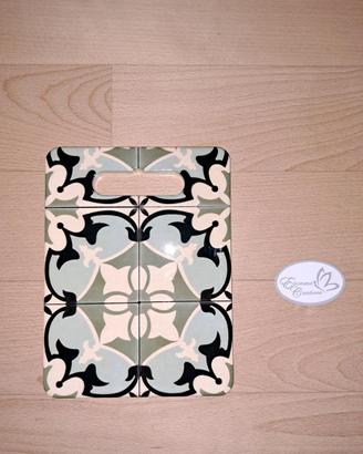 Tagliere sottopentola bomboniera Ceramica Taormina