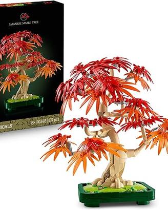 LEGO Botanicals Bonsai di Acero Rosso Giapponese -