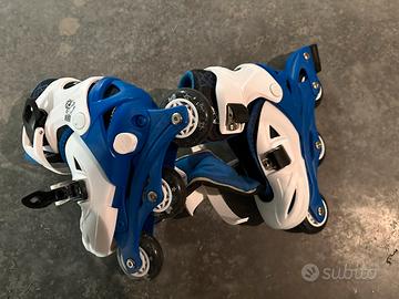 Pattini per bimbi come nuovi usati solo per prova