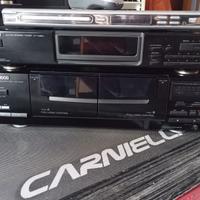 Lettore CD+Radio+Doppia Cassetta Stereo Hi-FI...