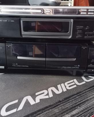 Lettore CD+Radio+Doppia Cassetta Stereo Hi-FI...