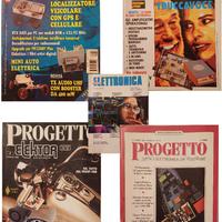 collezione  giornali di elettronica e informatica
