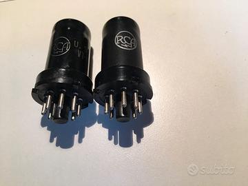 Valvole RCA 6SJT per preamplificatori audio HiFi