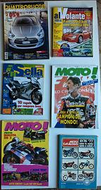 Riviste vintage: Quattroruote, Al Volante, Moto...
