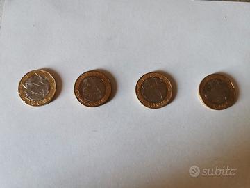 Monete 1000 lire 1997 1998 fior di conio
