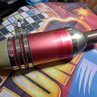 Terminale silenziatore di scarico moto