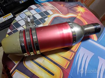 Terminale silenziatore di scarico moto