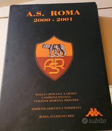 box maglia Roma scudetto limitata