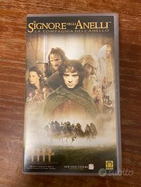 VHS film Signore Degli Anelli La comp. dell’anello