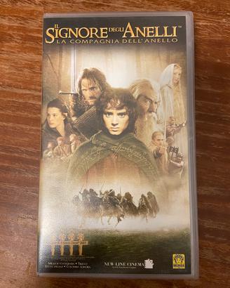 VHS film Signore Degli Anelli La comp. dell’anello