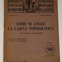 Come si legge la carta topografica