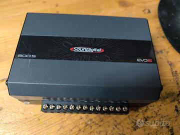 Soundigital 800.5 evo 6 amplificatore 5 canali